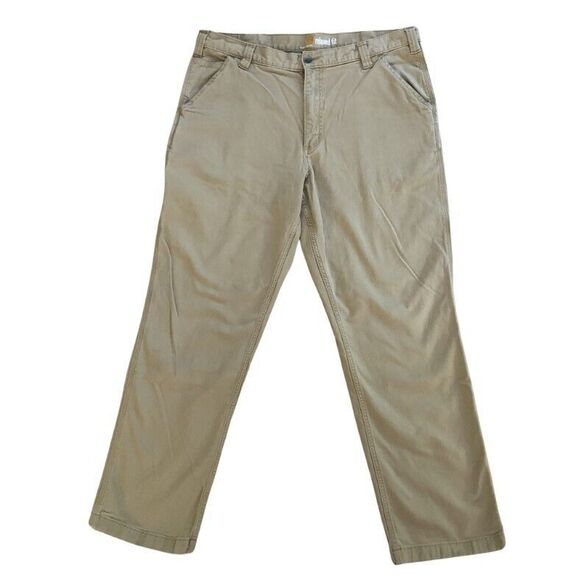 Carhartt Rugged Flex Relaxed Fit Pants Men's 38x31 Cotton Canvas Work Carpenter - Picture 4 of 14